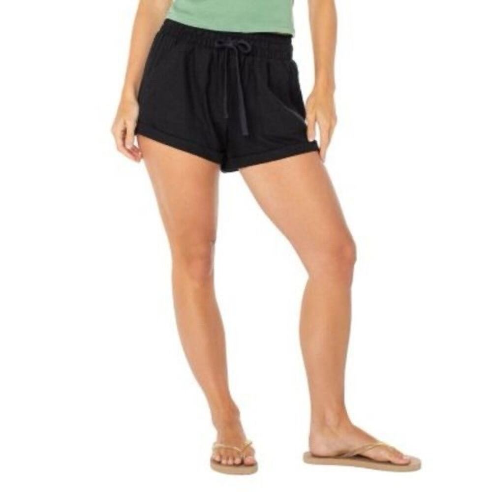 oxy Women's XS Relaxed Fit Lightweight Pull-On Roll Cuffed Short